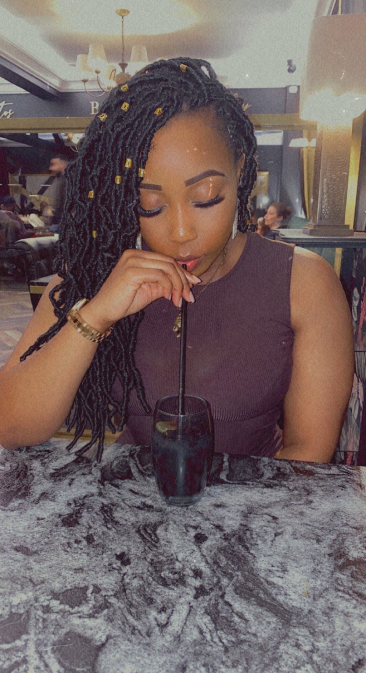 6 Packungen 18 Zoll Nu Faux Locs Häkelhaare von Etsy - WozaBoutique