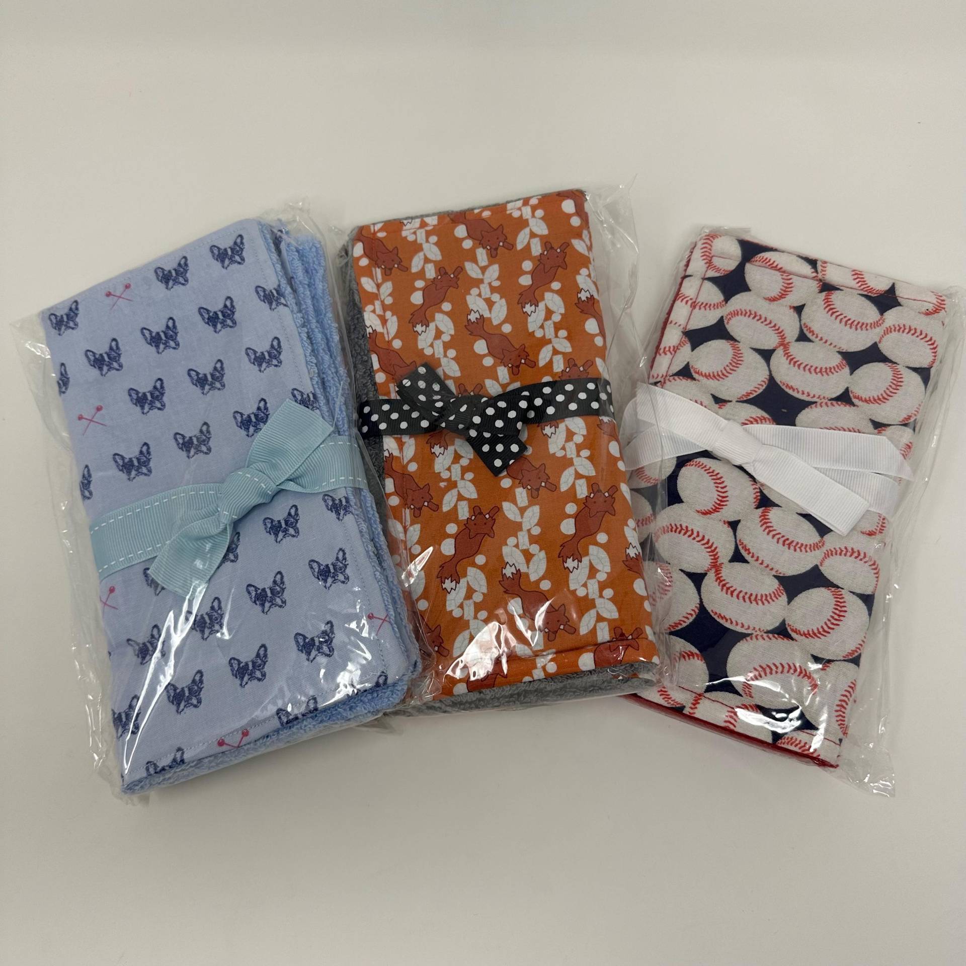 Wiederverwendbare Waschlappen 2Er-Set, Stoffserviette, Abschminktücher, Zero Waste Hund, Baseball, Fuchs Wiederverwendbare Waschlappen 2Er-Set, Stoffserviette, Abschminktücher, Zero Waste Hund, Baseball, Fuchs von Etsy - WrenRileyDesigns