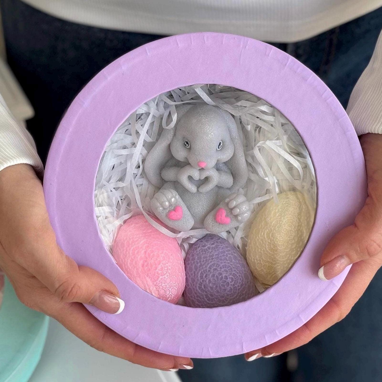 Handgemachtes Oster-Seifenset - Hase & Eier, Luxuriöses Spa-Geschenk, Natürliche Pflege, Frühlingsgeschenk Handgemachtes Oster-Seifenset - Hase & Eier, Luxuriöses Spa-Geschenk, Natürliche Pflege, Frühlingsgeschenk von Etsy - WunderBlumenBoutique