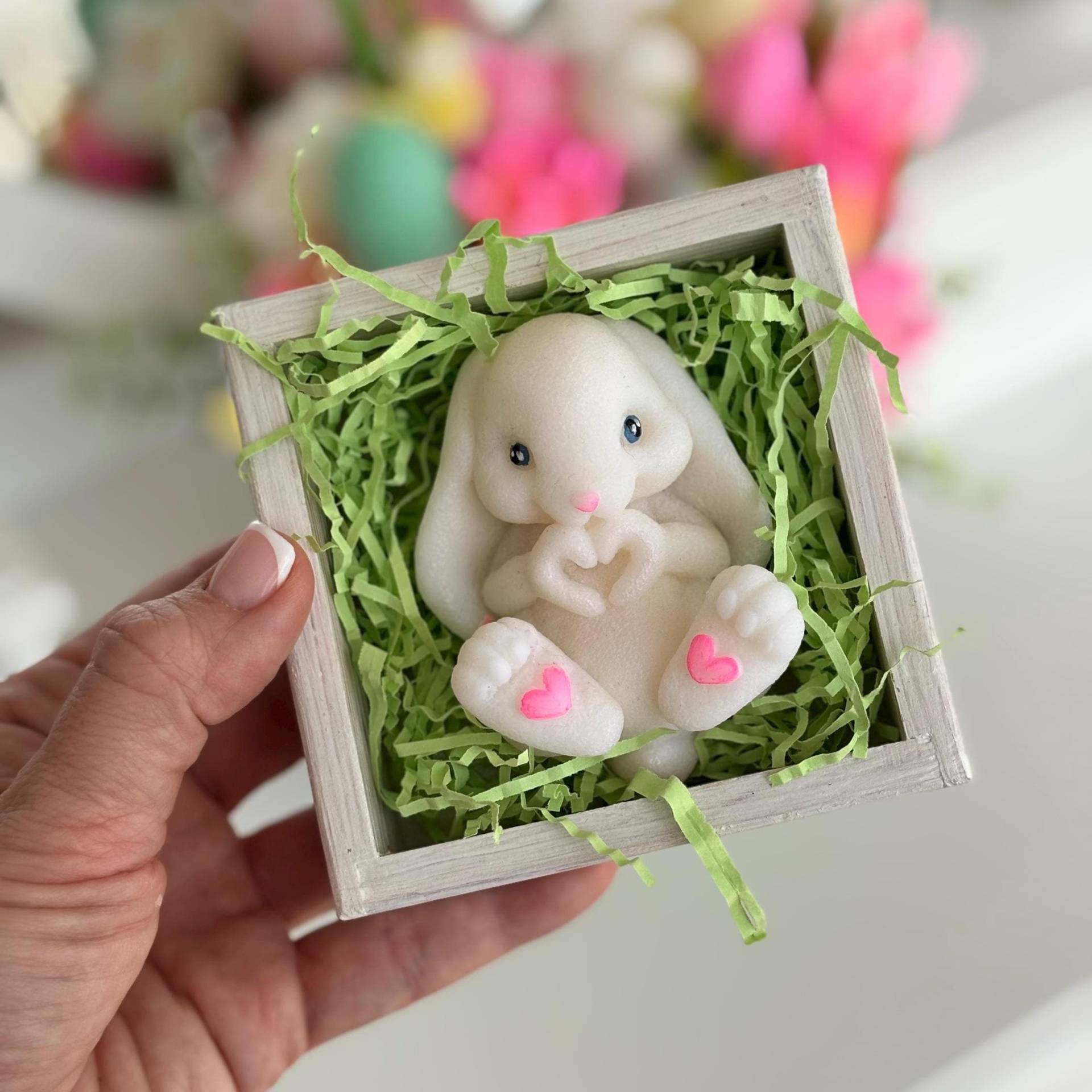 Niedliches Osterhasen-Seifengeschenk in Box - Handgemachte Naturseife, Süßes Ostergeschenk Für Kinder, Frühlingshaftes Wellness-Geschenk Niedliches Osterhasen-Seifengeschenk in Box - Handgemachte Naturseife, Süßes Ostergeschenk Für Kinder, Frühlingshaftes Wellness-Geschenk von Etsy - WunderBlumenBoutique
