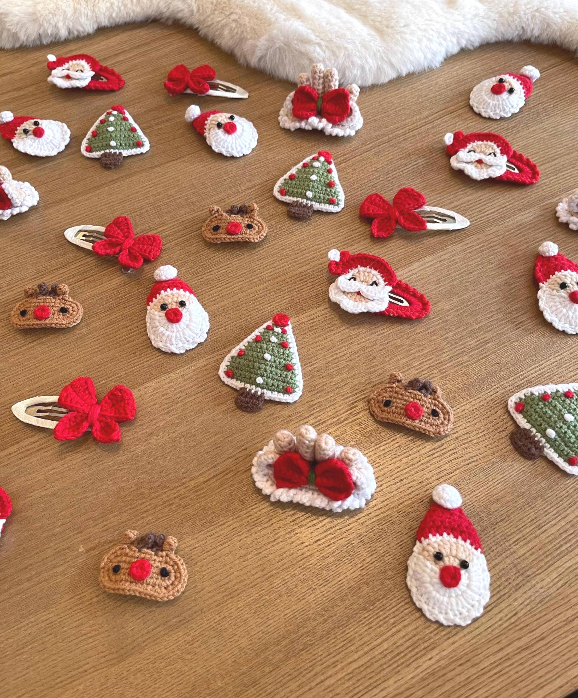 Haarspangen Gehäkelt, Häkelspangen, Handgemacht, Mädchen, Baby, Weihnachten , Tannenbaum, Handmade Haarspangen, Adventskalender Haarspangen Gehäkelt, Häkelspangen, Handgemacht, Mädchen, Baby, Weihnachten , Tannenbaum, Handmade Haarspangen, Adventskalender von Etsy - WunderherzchenbyAnja