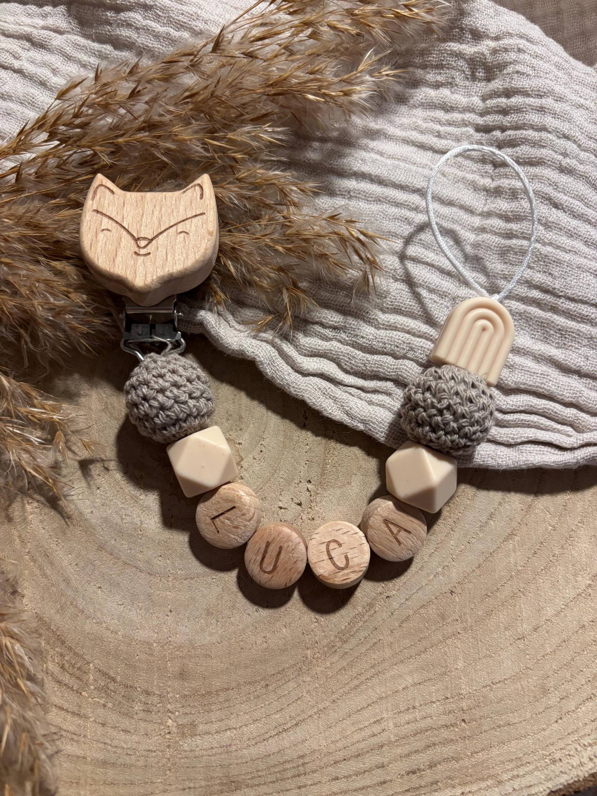 Schnullerkette I Junge Handmade Schnullerkette I Junge Handmade von Etsy - Wunschzimmerchen