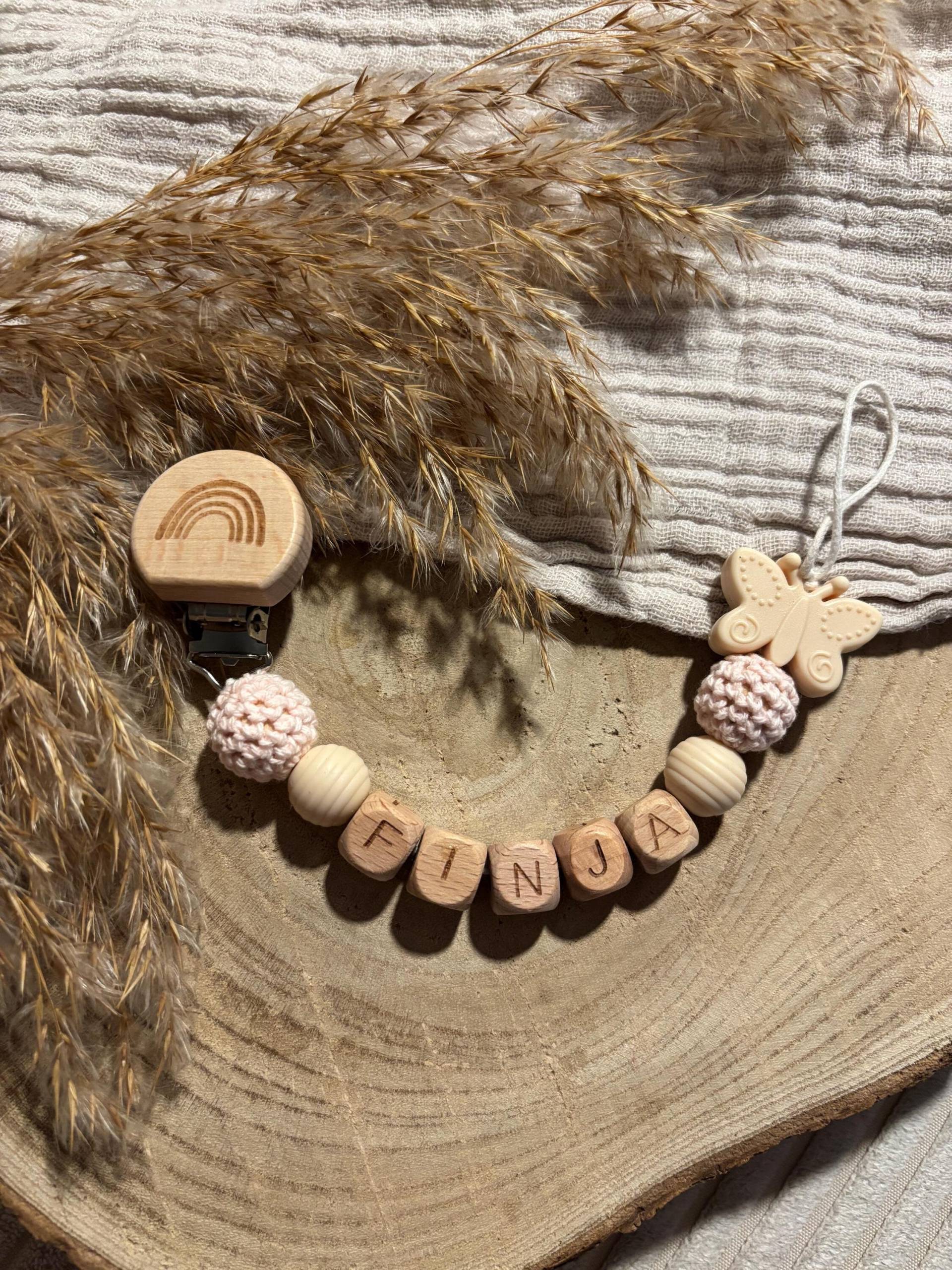 Schnullerkette I Mädchen Handmade Schnullerkette I Mädchen Handmade von Etsy - Wunschzimmerchen