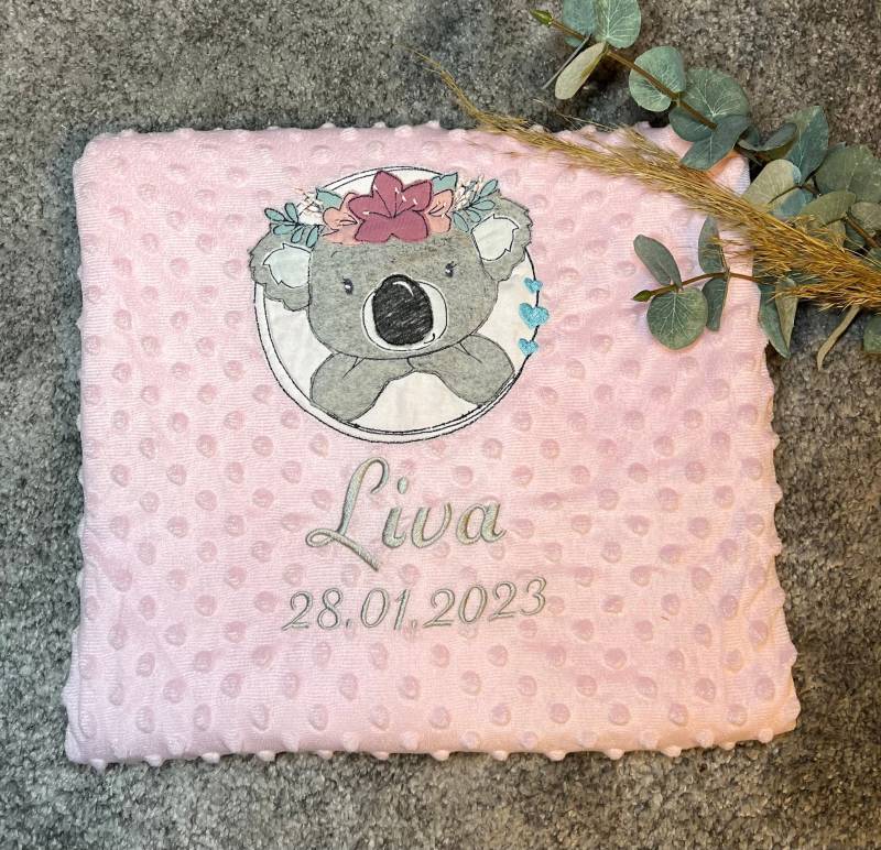 Babydecke „ Koalaliebe" Personalisierbar Mit Namen Und Weiteren Daten - Decke Für Jungen Mädchen Babydecke „ Koalaliebe" Personalisierbar Mit Namen Und Weiteren Daten - Decke Für Jungen Mädchen von Etsy - Wuselwind