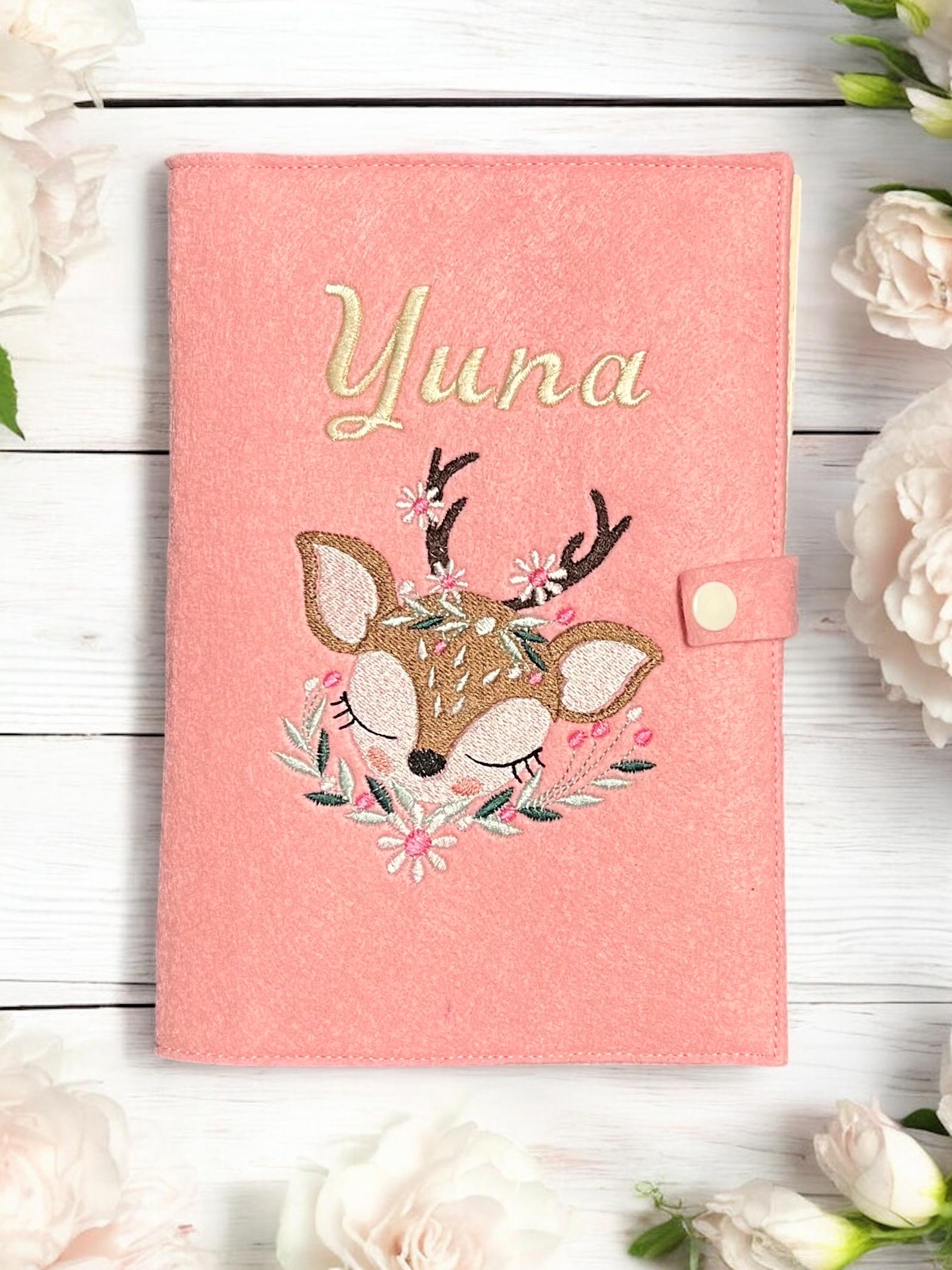 U-Heft Hülle „Kleines Reh" Und Rosa Personalisierbar Mit Namen Geburtsdatum - Untersuchungsheft U-Heft Hülle „Kleines Reh" Und Rosa Personalisierbar Mit Namen Geburtsdatum - Untersuchungsheft von Etsy - Wuselwind