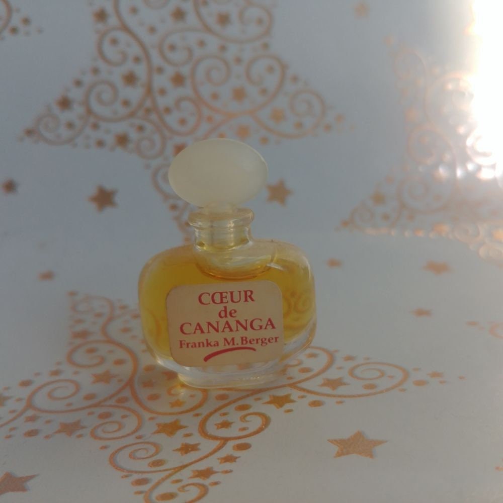 Miniatur Coeur De Cananga Von Franka M. Berger, 2 Ml Eau Toilette 1990 - Cœur Miniatur Coeur De Cananga Von Franka M. Berger, 2 Ml Eau Toilette 1990 - Cœur von Etsy - Xoxiane