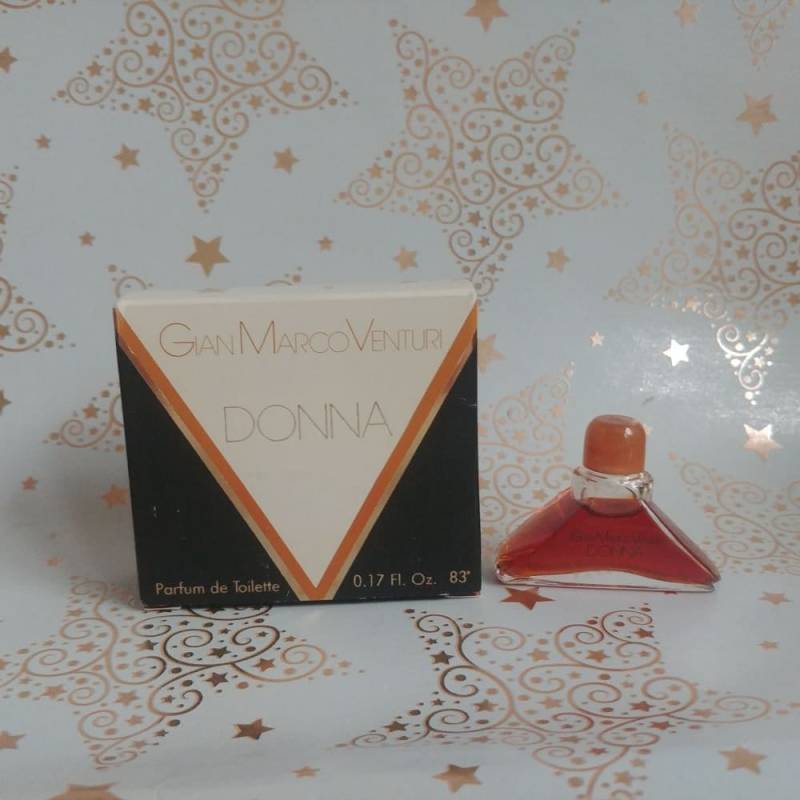 Miniatur Donna Venturi Von Gian Marco Venturi, 5 Ml Parfum De Toilette, Mit Box 1999 von Etsy - Xoxiane