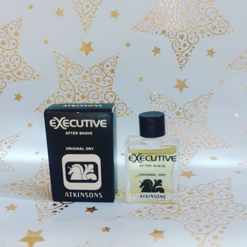 Miniatur Executive For Men Von Atkinsons, 5 Ml After Shave, Mit Box, 1972 von Etsy - Xoxiane