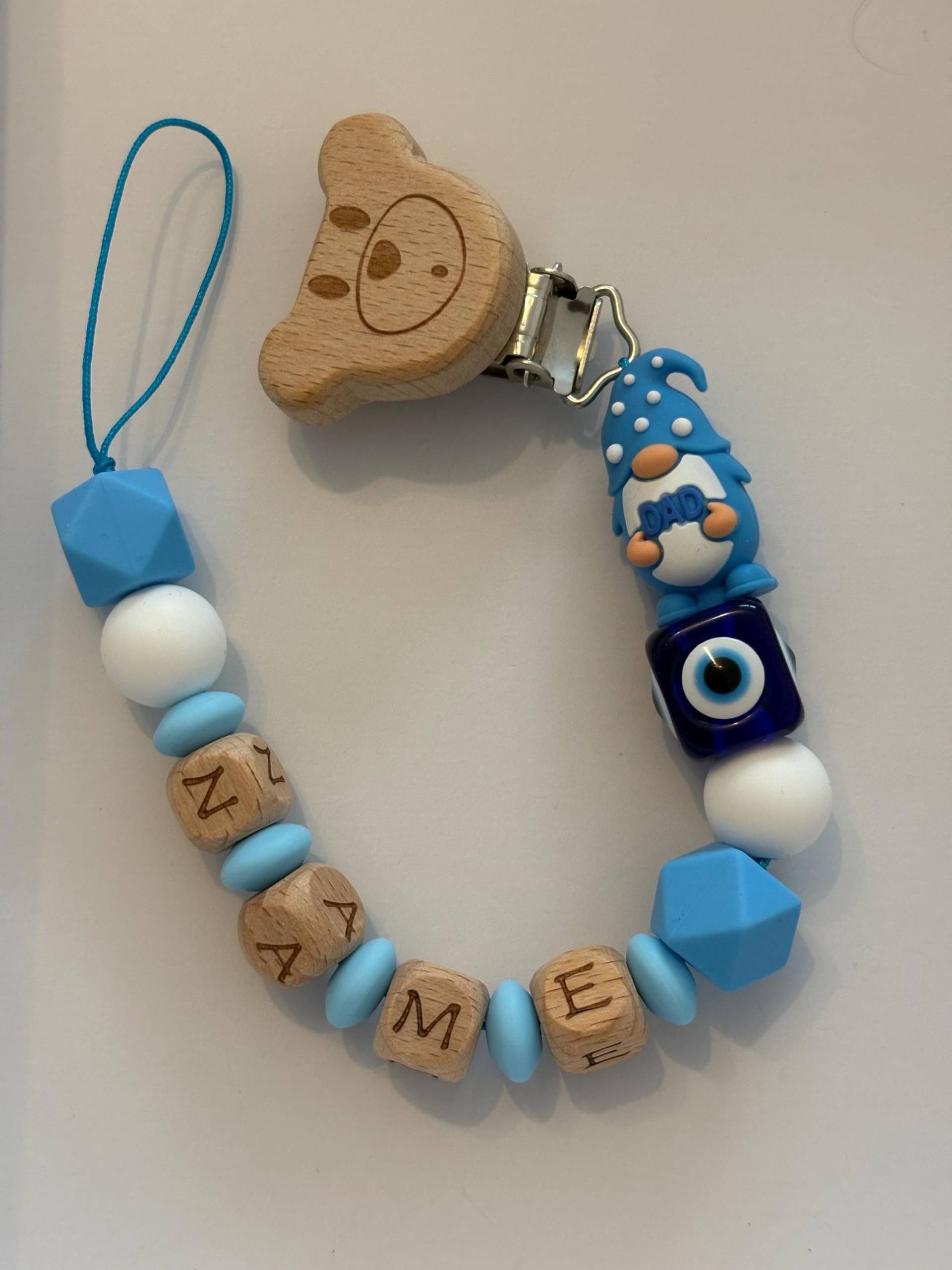 Schnullerkette Wintermotiv Junge, Nazar-Amulett Für Deinen Schatz Schnullerkette Wintermotiv Junge, Nazar-Amulett Für Deinen Schatz von Etsy - Yanland