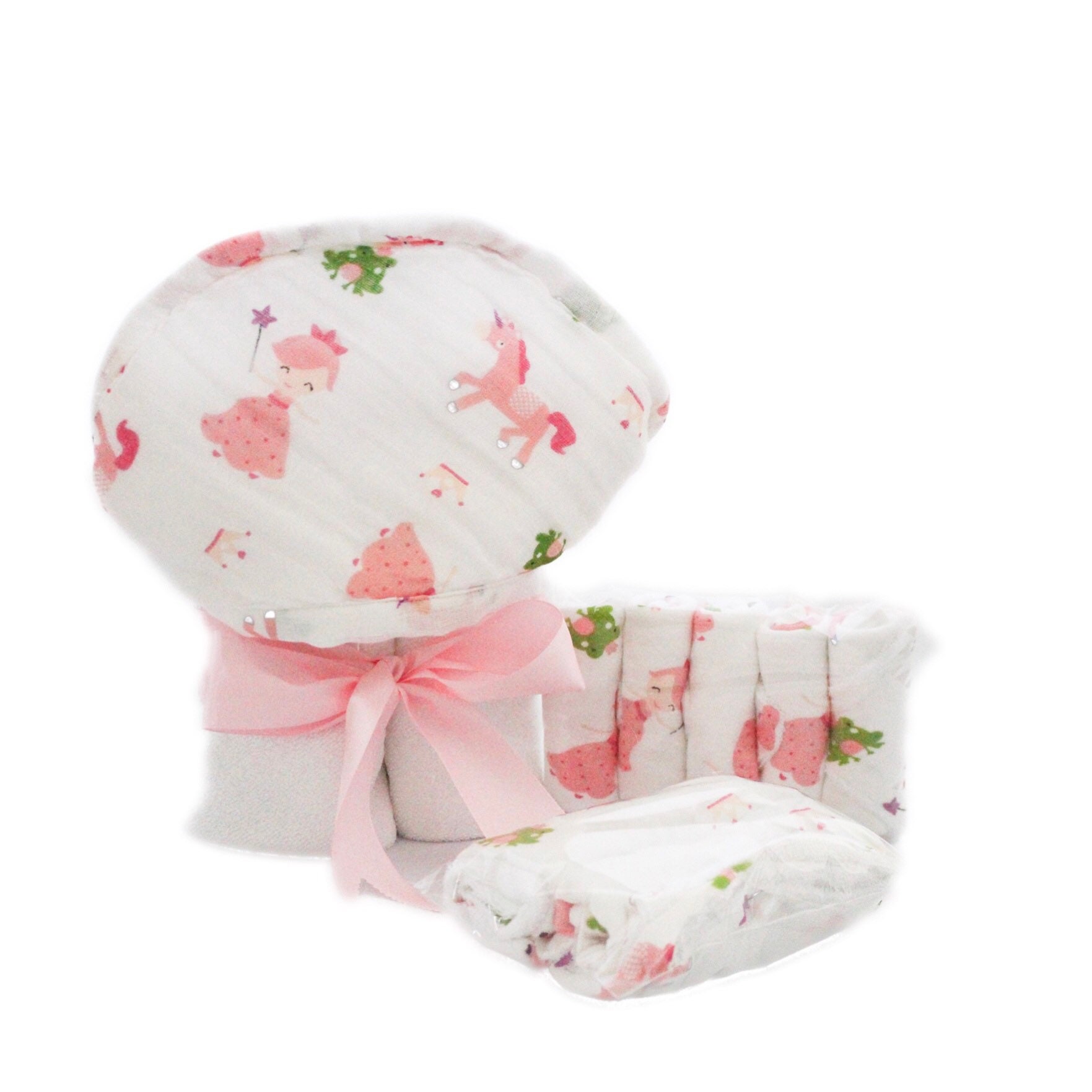 Einhorn Kapuzentuch, Waschlappen, Burpcloths Set von Etsy - YesMotherhood