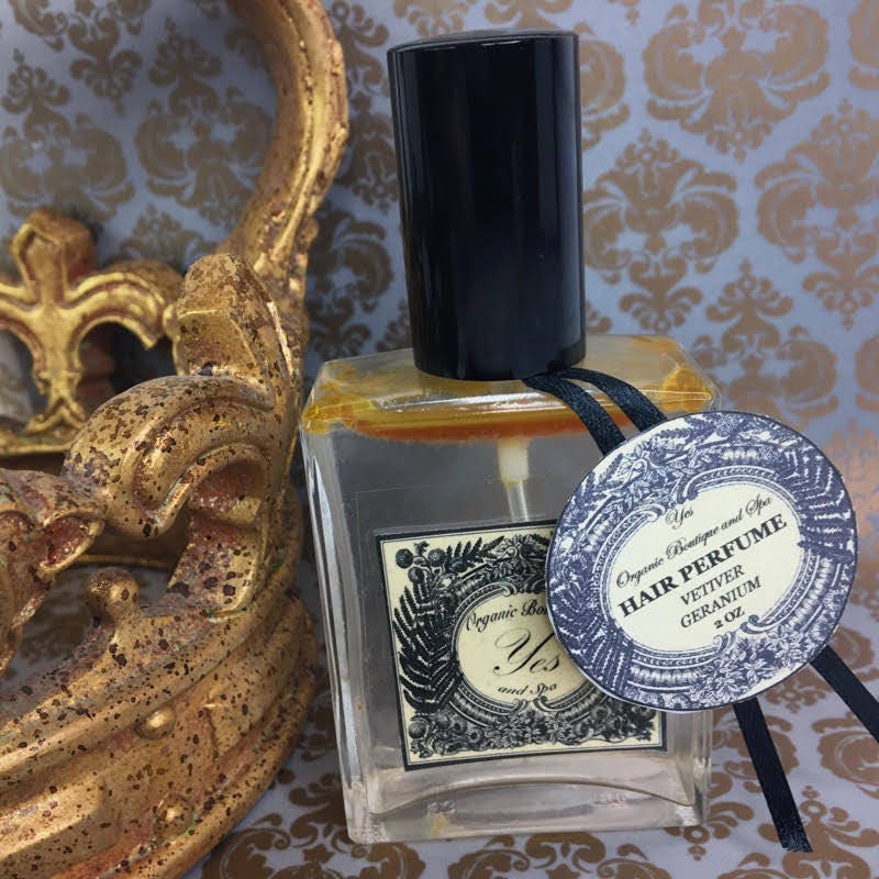 Haarparfüm - Patchouli & Zedernholz Erdig, Warm, Ausgleichend Feuchtigkeitsspray Langanhaltender Natürlicher Duft von Etsy - YesOrganicBoutique