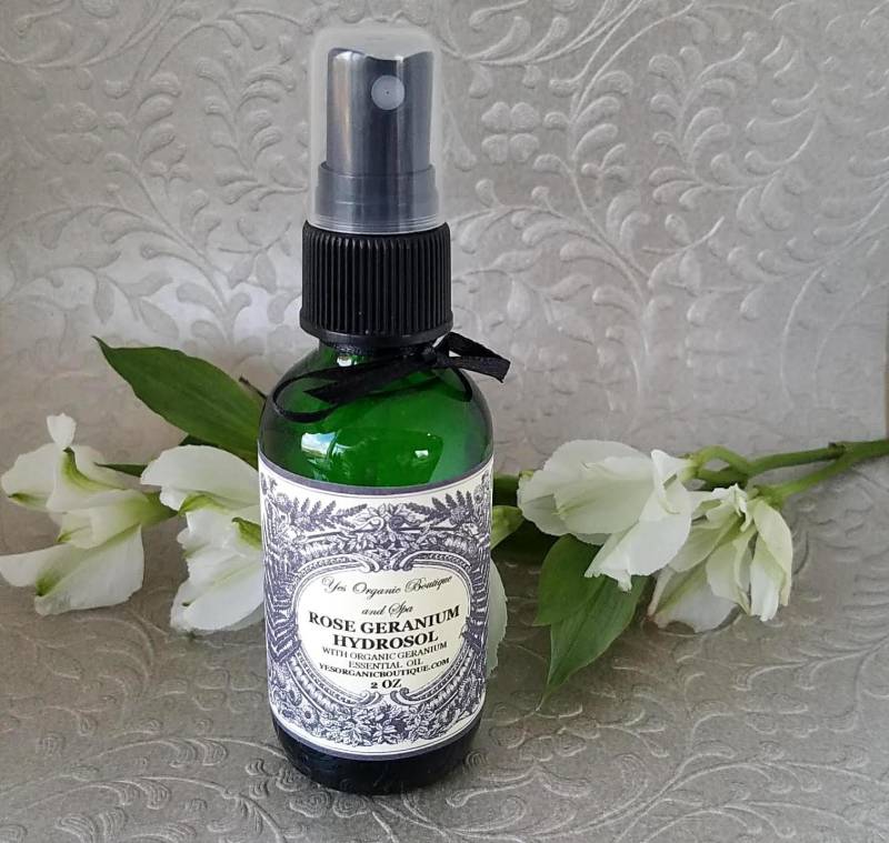 Rose Geranium Hydrosol - Ausgleichsspray Feuchtigkeitsspeicherung Für Jedes Alter, Jeden Hauttyp. Wunderbar Gereizte Haut. Rasierwasser von Etsy - YesOrganicBoutique