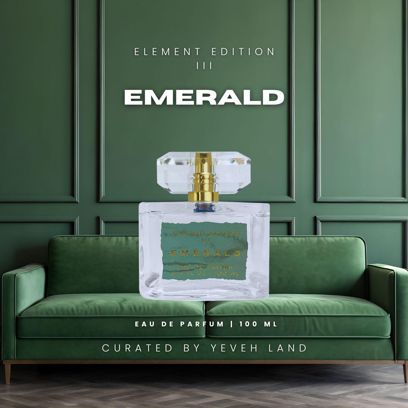 Emerald Eau De Parfum 100 Ml | Fresh Citrus & Amberwood Perfume Element Edition von Etsy - YevehLand