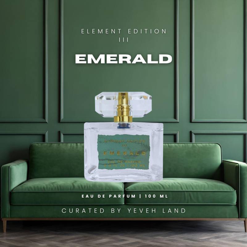 Emerald Eau De Parfum 100 Ml | Fresh Citrus & Amberwood Perfume Element Edition von Etsy - YevehLand