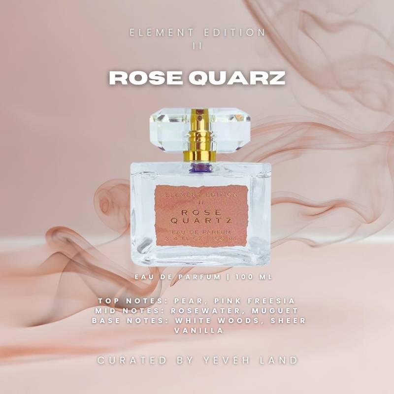 Rose Quartz Eau De Parfum 100 Ml | Soft Floral & White Woods Element Edition Perfume von Etsy - YevehLand