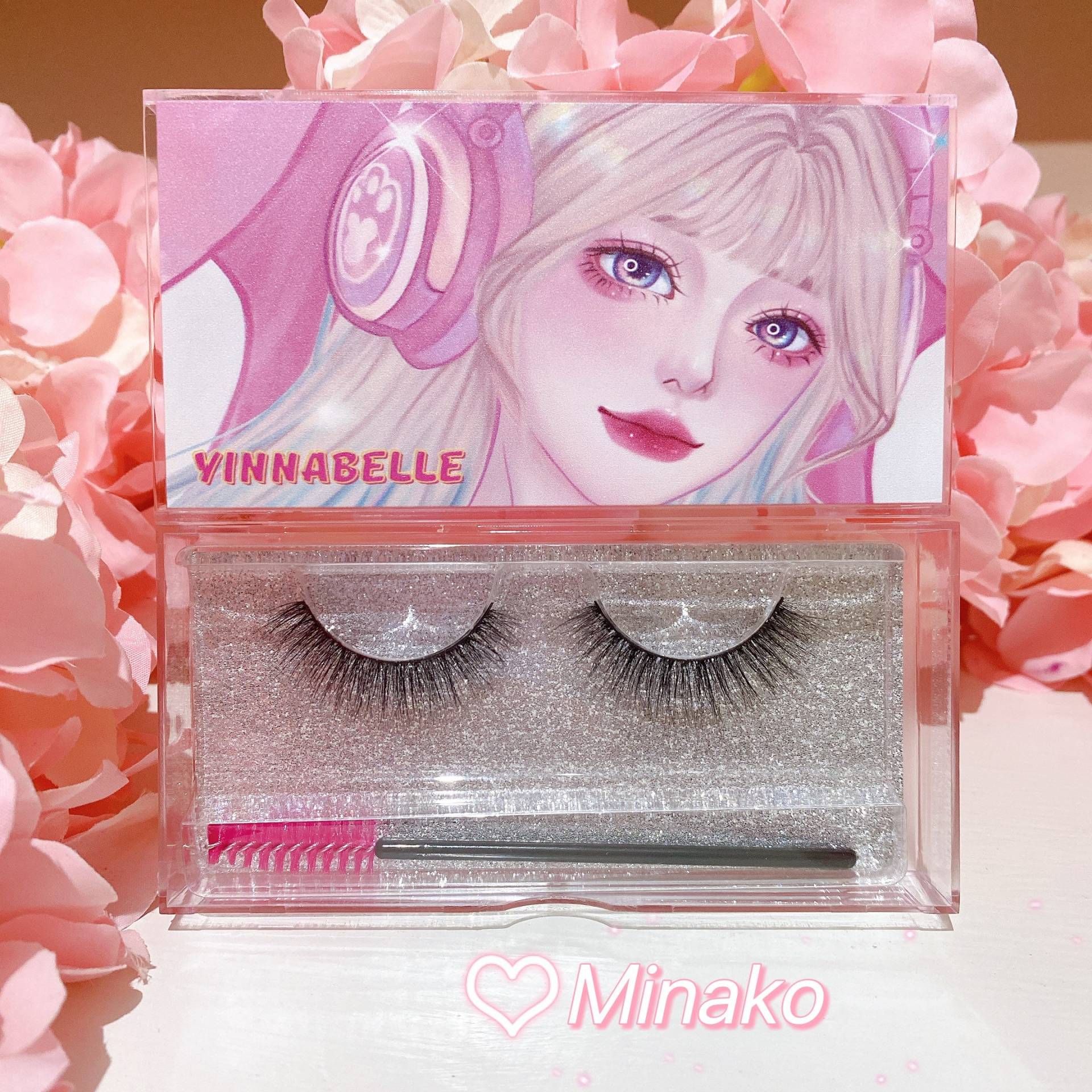 Anime Girl Manhua Seidenwimpern, Künstliche Nerz Wimpern, Vegane Luxuswimpern von Etsy - Yinnabelle