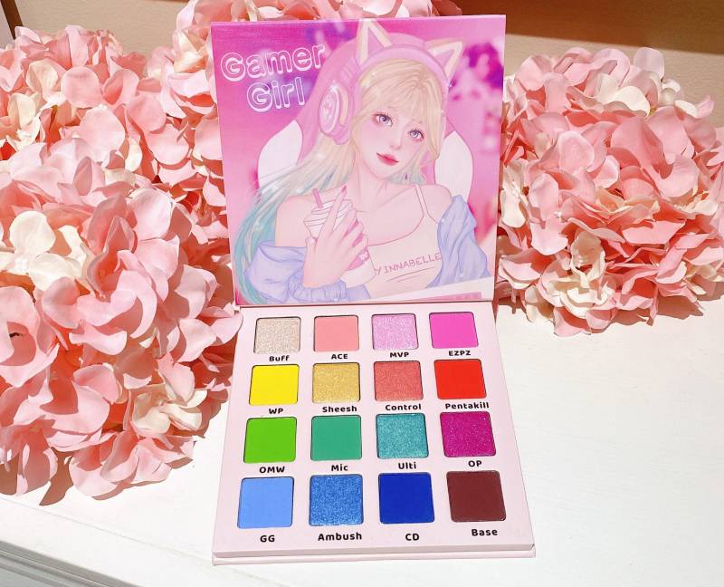 Gamer Girl Anime Regenbogen Lidschatten Palette von Etsy - Yinnabelle