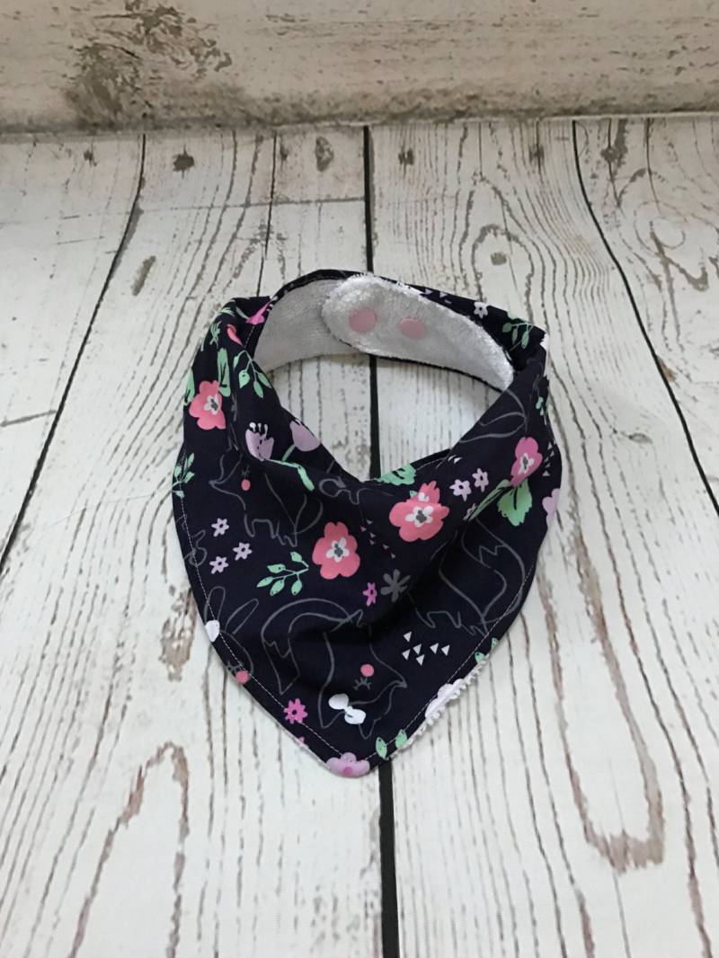 Fuchs & Hase Bio-Baumwolle/Bambus Terry Baby Bandana Lätzchen - Dribble Bibdana von Etsy - YouAreMySunshineLtd