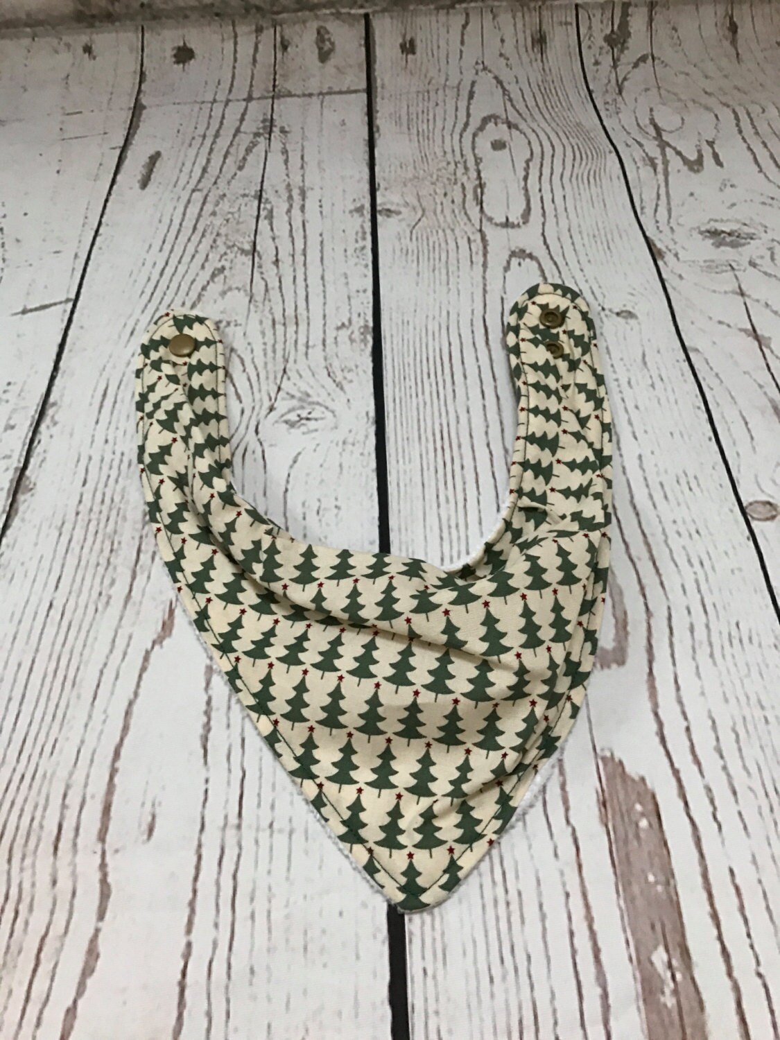 Weihnachtsbaum Weihnachten Bandana Lätzchen - Dribble Bibdana Print von Etsy - YouAreMySunshineLtd