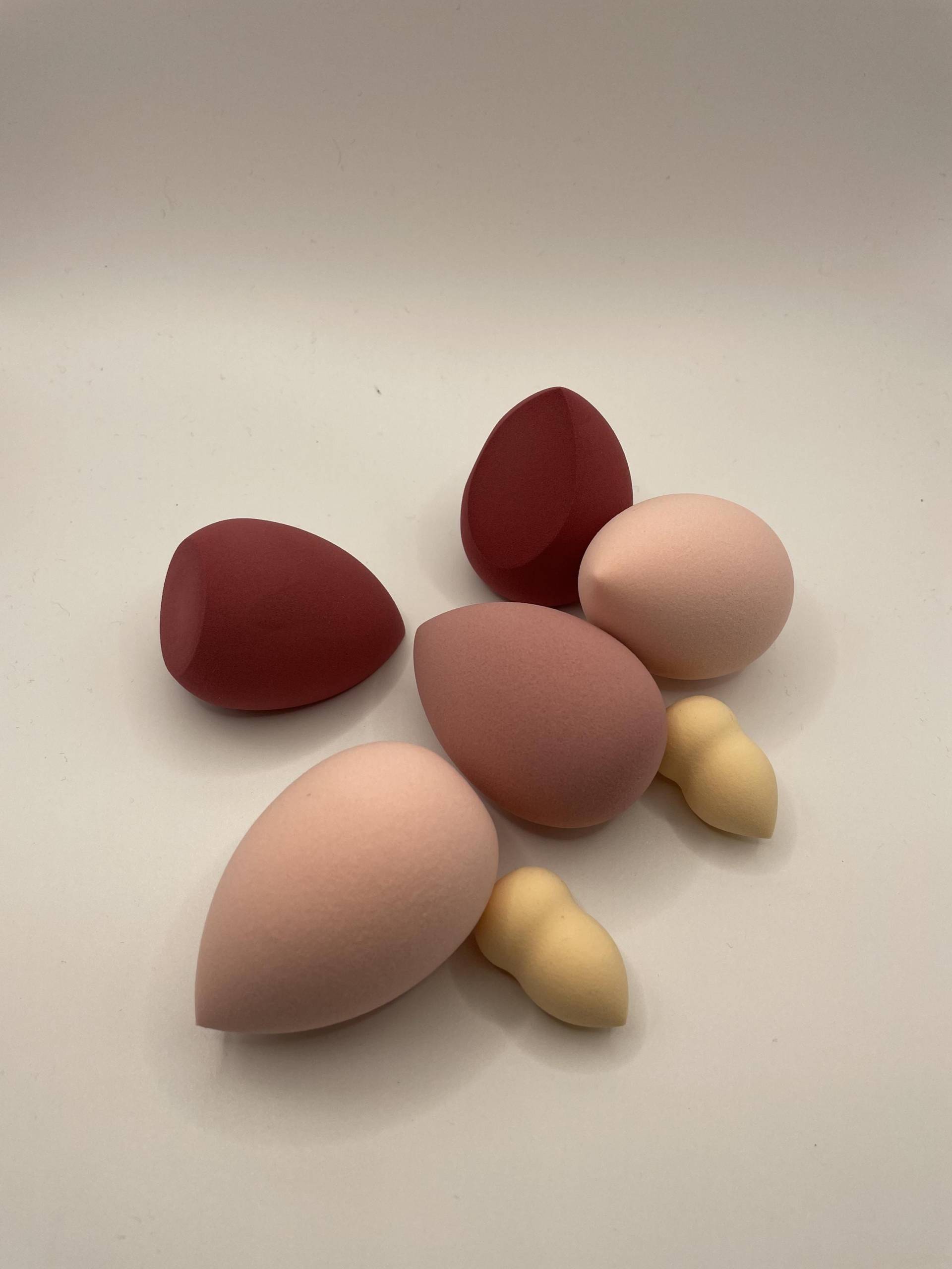 Makeup Schwämme/Beautyblender Set 7 Stück, Latexfrei, Rosé & Lila, Im Verschließbaren Behälter Makeup Schwämme/Beautyblender Set 7 Stück, Latexfrei, Rosé & Lila, Im Verschließbaren Behälter von Etsy - YourBalanceCosmetics