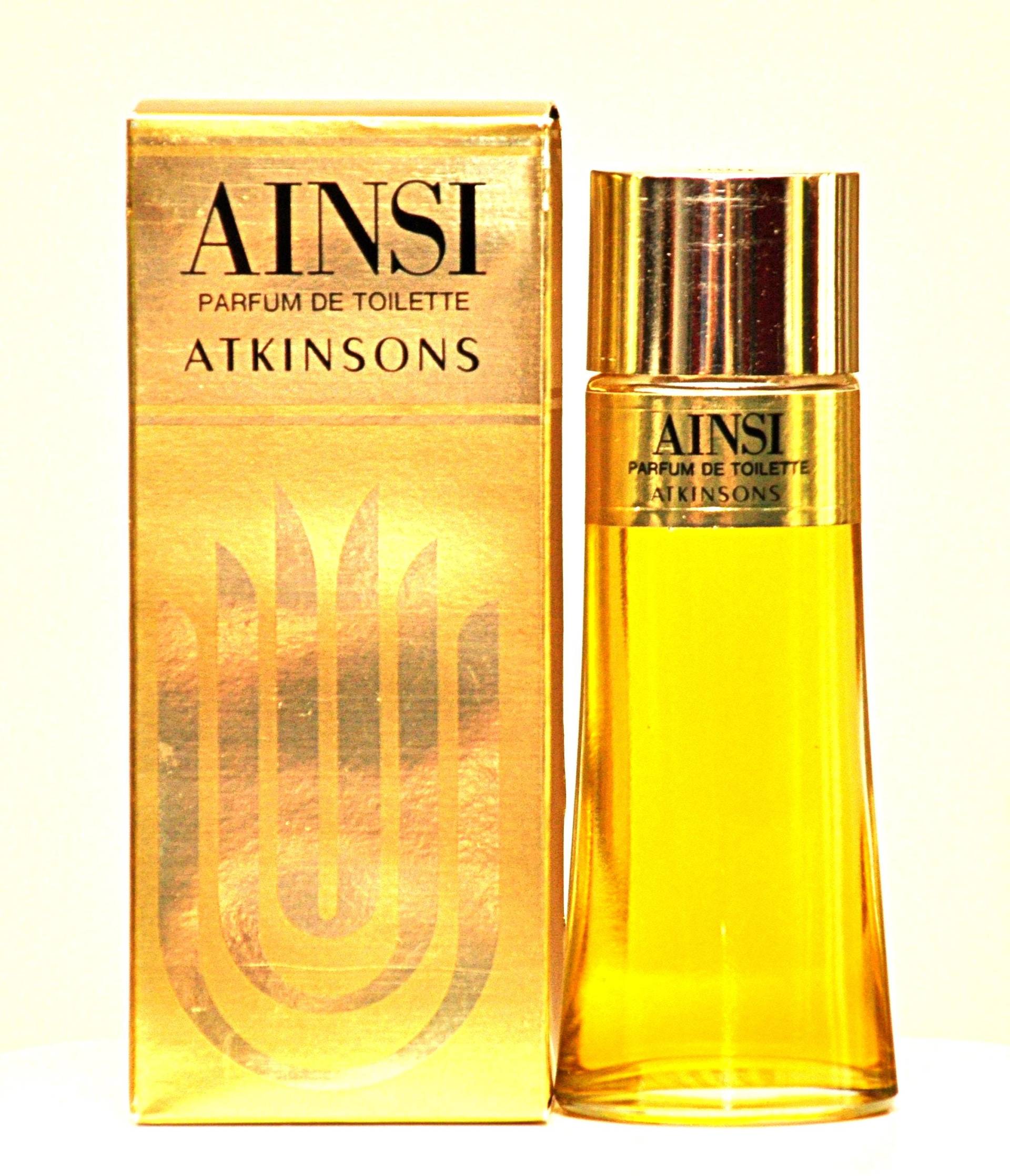 Atkinsons Ainsi Parfum De Toilette Pdt 90Ml Splash Non Spray Parfüm Damen Sehr Seltene Vintage 1971 von Etsy - YourVintagePerfume