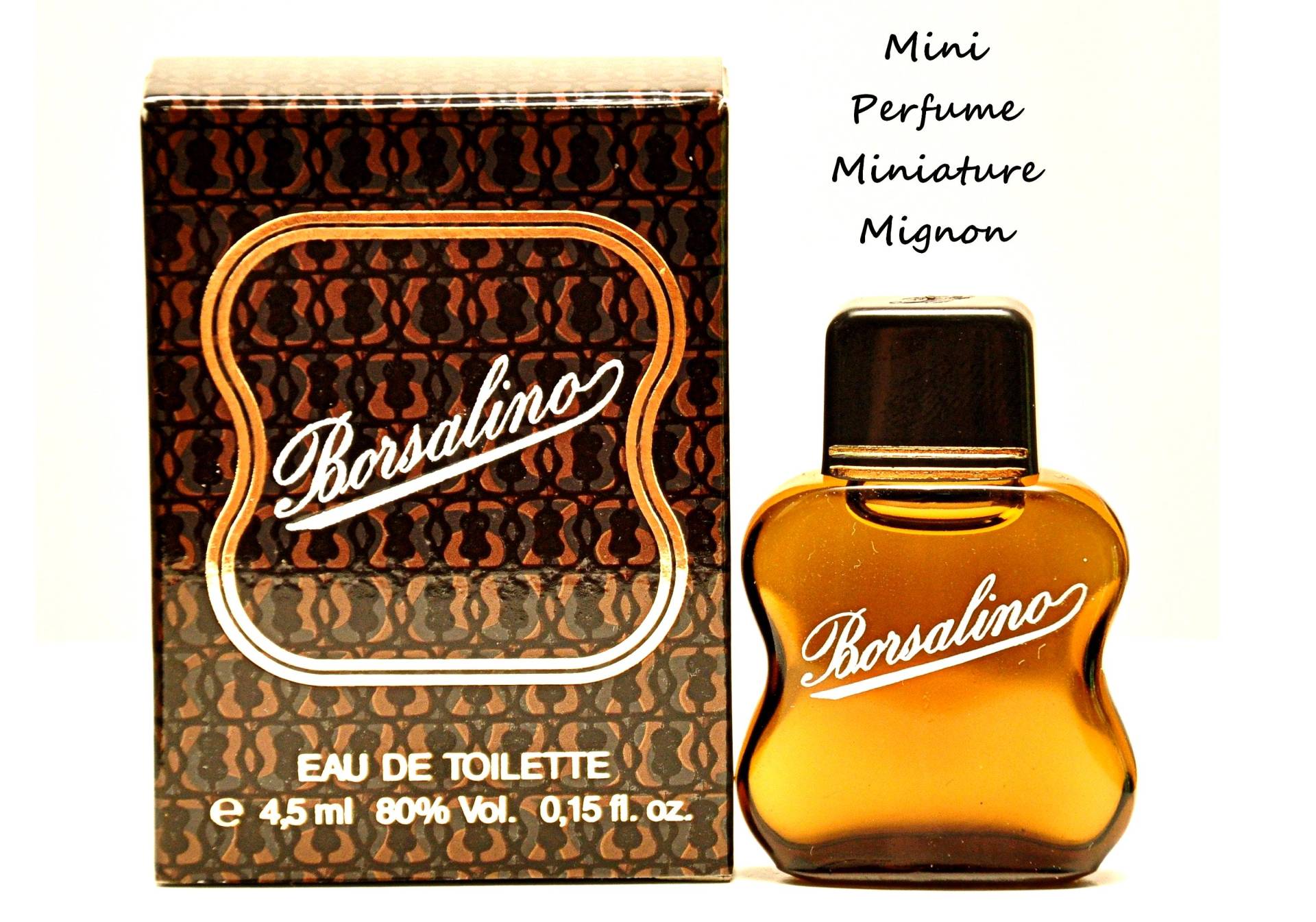 Borsalino Von Eau De Toilette Edt 4, 5 Ml Miniatur Splash Non Spray Herren Parfüm Selten Vintage 1984 Borsalino Von Eau De Toilette Edt 4, 5 Ml Miniatur Splash Non Spray Herren Parfüm Selten Vintage 1984 von Etsy - YourVintagePerfume