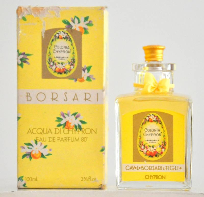 Borsari 1870 Parma Colonia Acqua Di Chypron Eau De Parfum Edp 100Ml Non Spray Splash Unisex Parfüm Sehr Selten Vintage 1950Er Jahre von Etsy - YourVintagePerfume