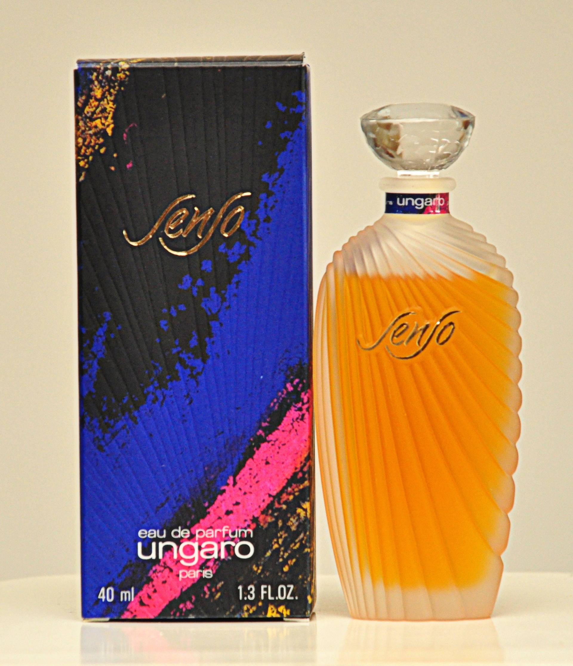 Emanuel Ungaro Senso Eau De Parfum Edp 40 Ml Splash Non Spray Damenparfüm Sehr Selten Vintage 1987 Erste Version Vor Barcode von Etsy - YourVintagePerfume