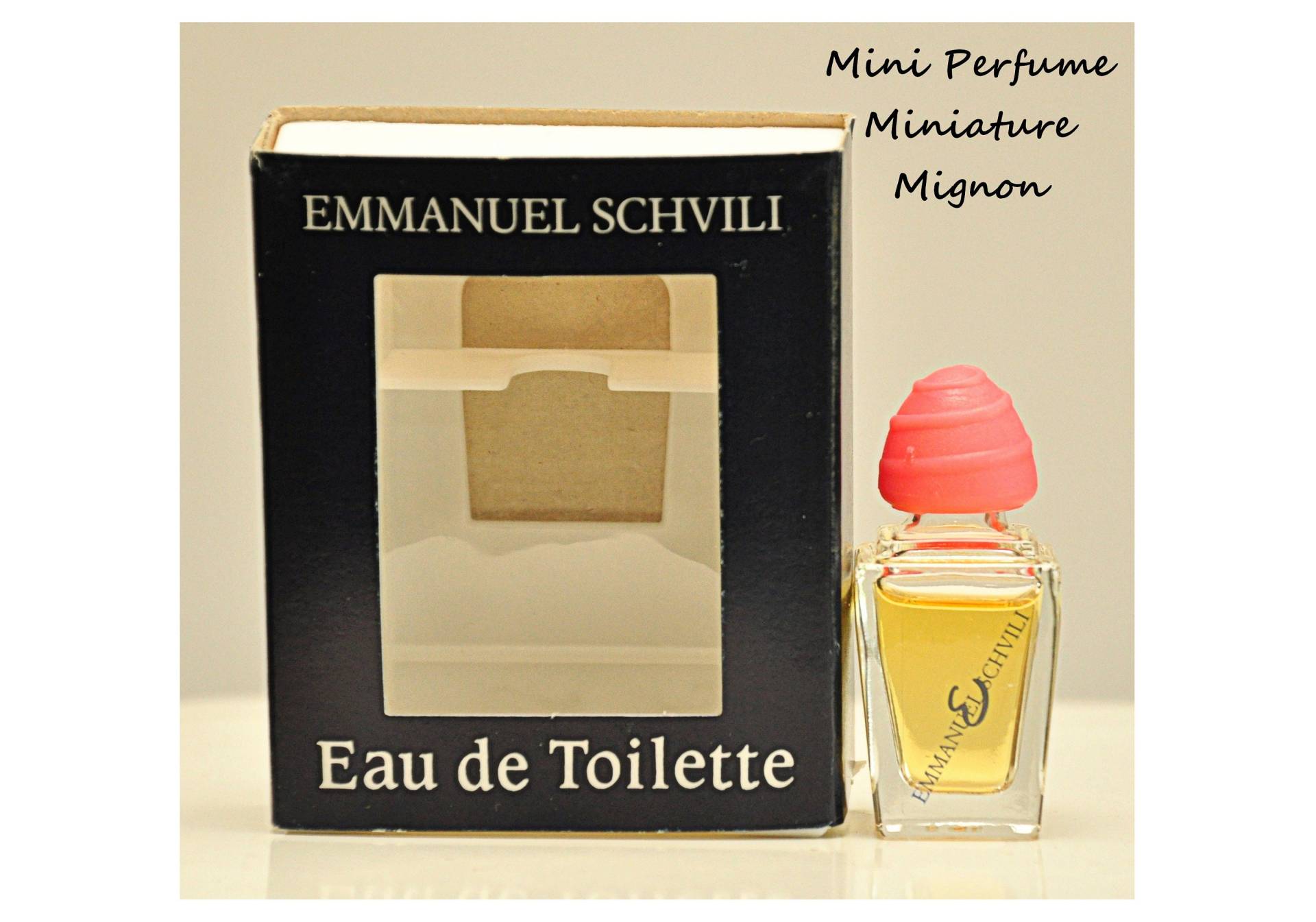 Emmanuel Schvili Von Eau De Toilette Edt 7, 5 Ml Miniatura Splash Non Spray Damenparfüm Seltene Vintage 80Er Jahre von Etsy - YourVintagePerfume