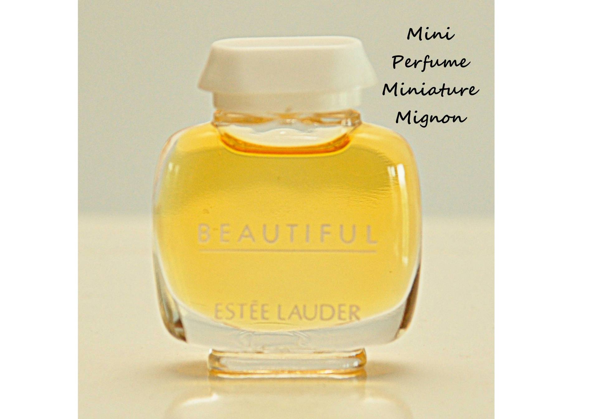 Estée Lauder Beautiful Eau De Parfum Edp 3, 5 Ml Miniatur Splash Non Spray Damenparfüm Seltener Jahrgang 1985 von Etsy - YourVintagePerfume