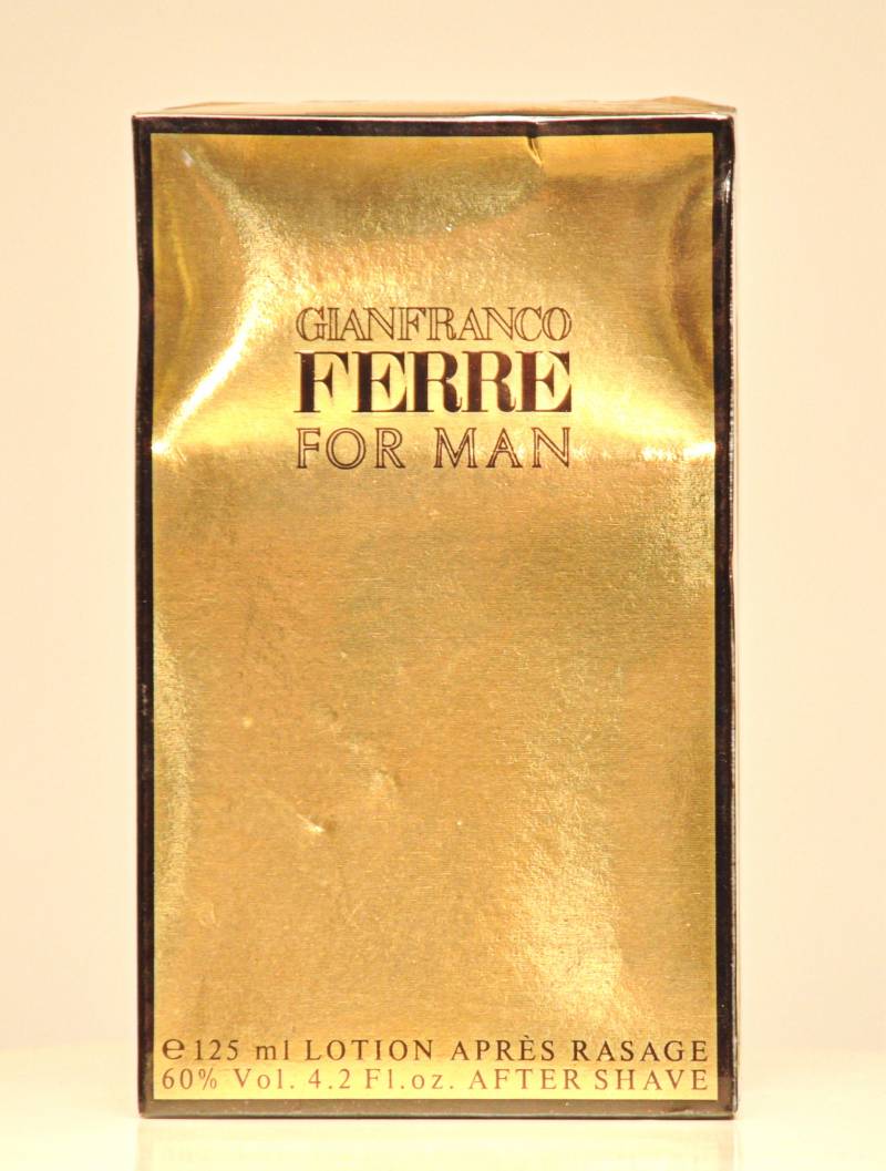Gianfranco Ferré For Man Von Lotion Après Rasage 125Ml Splash Non Spray Parfüm Rare Vintage 1986 Versiegelt von Etsy - YourVintagePerfume