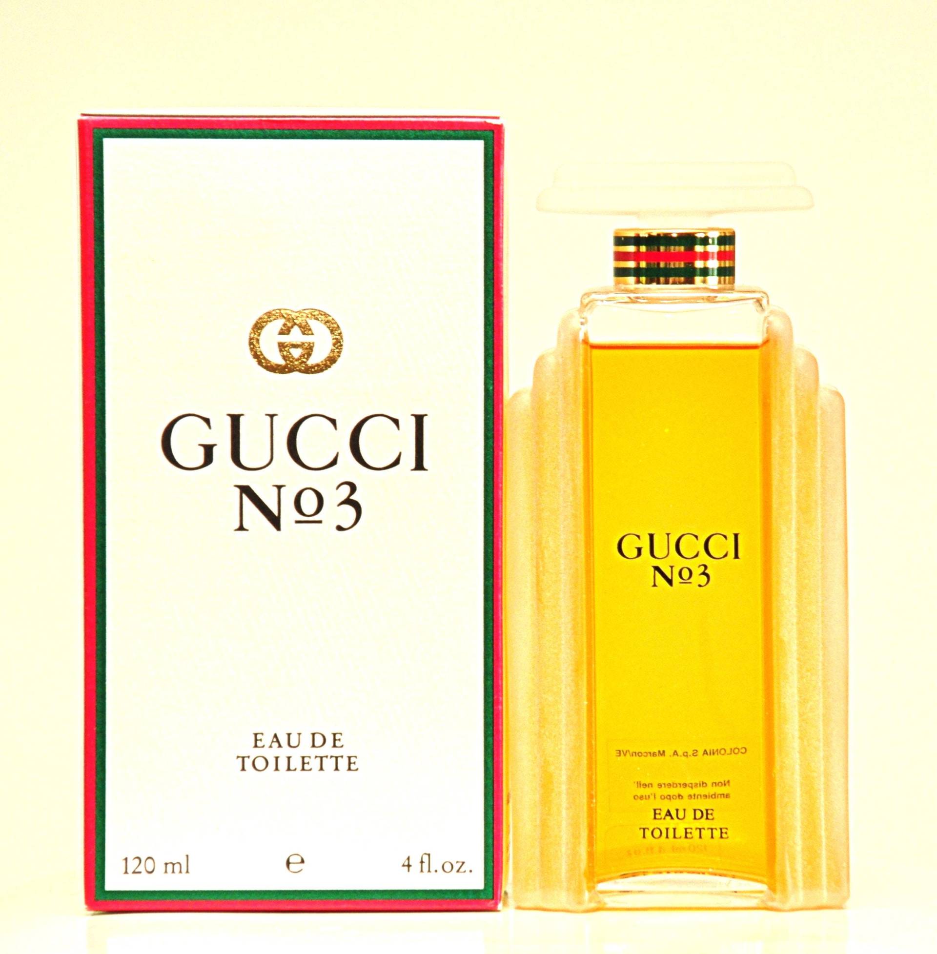 Gucci N. 3 Von Eau De Toilette Edt 120Ml Splash Non Spray Parfüm Frau Rarissimo Vintage 1985 von Etsy - YourVintagePerfume