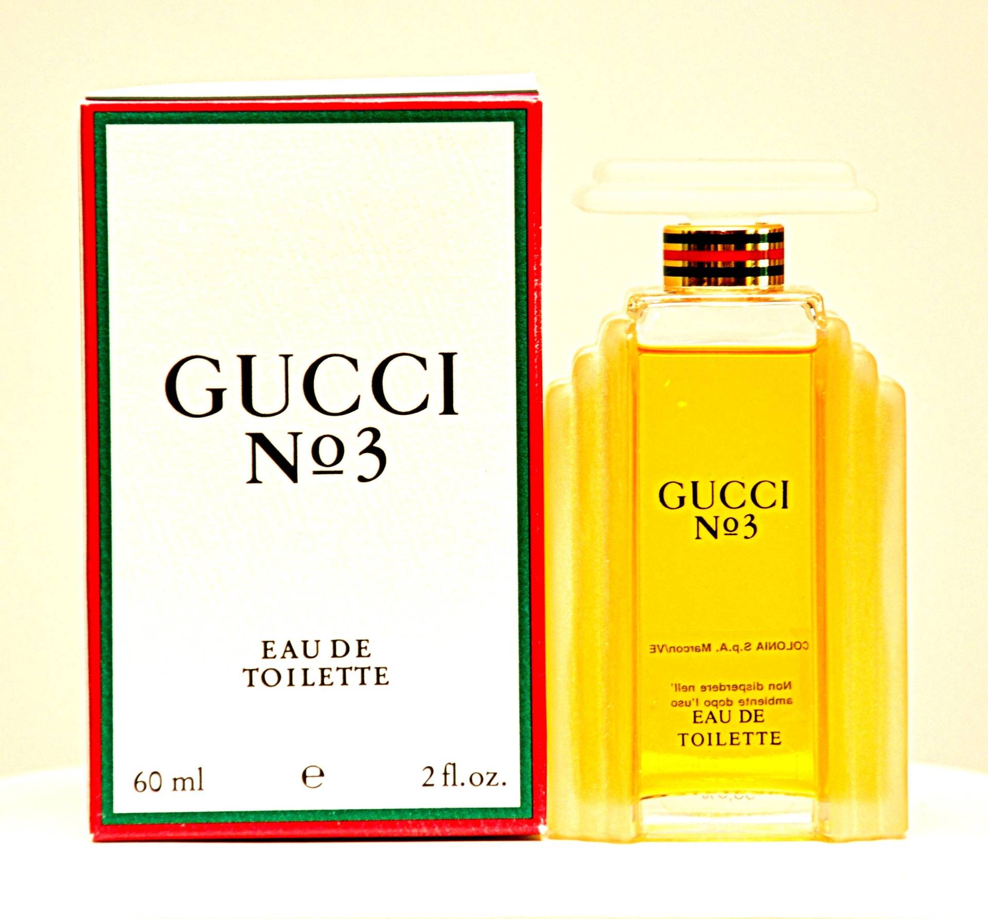 Gucci N. 3 Von Eau De Toilette Edt 60Ml Splash Non Spray Parfüm Frau Sehr Selten Vintage 1985 von Etsy - YourVintagePerfume