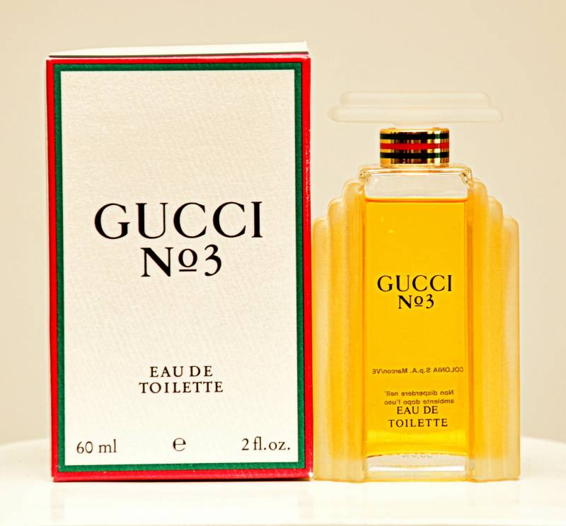 Gucci N. 3 Von Eau De Toilette Edt 60Ml Splash Non Spray Damenparfüm Sehr Selten Vintage 1985 von Etsy - YourVintagePerfume