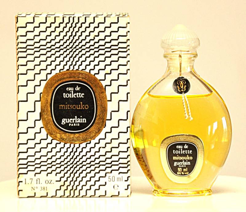 Guerlain Mitsouko Eau De Toilette Edt 50Ml Splash Non Spray Damenparfüm Seltene Vintage Version 1982 von Etsy - YourVintagePerfume