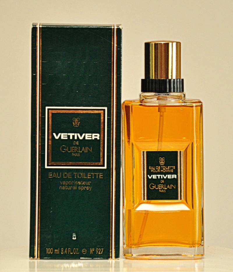 Guerlain Vetiver De Eau Toilette Edt 100Ml Spray Herrenparfüm Sehr Selten Vintage 1959 1990 Version von Etsy - YourVintagePerfume