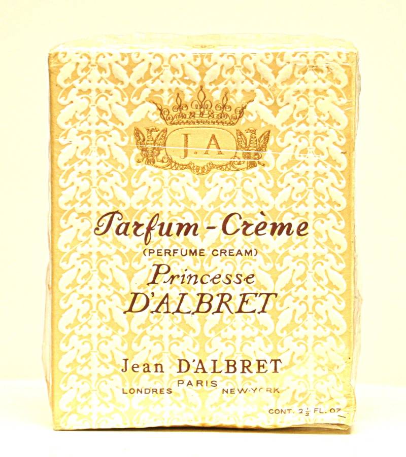 Jean D'albret Princesse Parfum - Crème 74 Ml, Duftcreme Für Damen, Sehr Selten, Vintage 1964 von Etsy - YourVintagePerfume