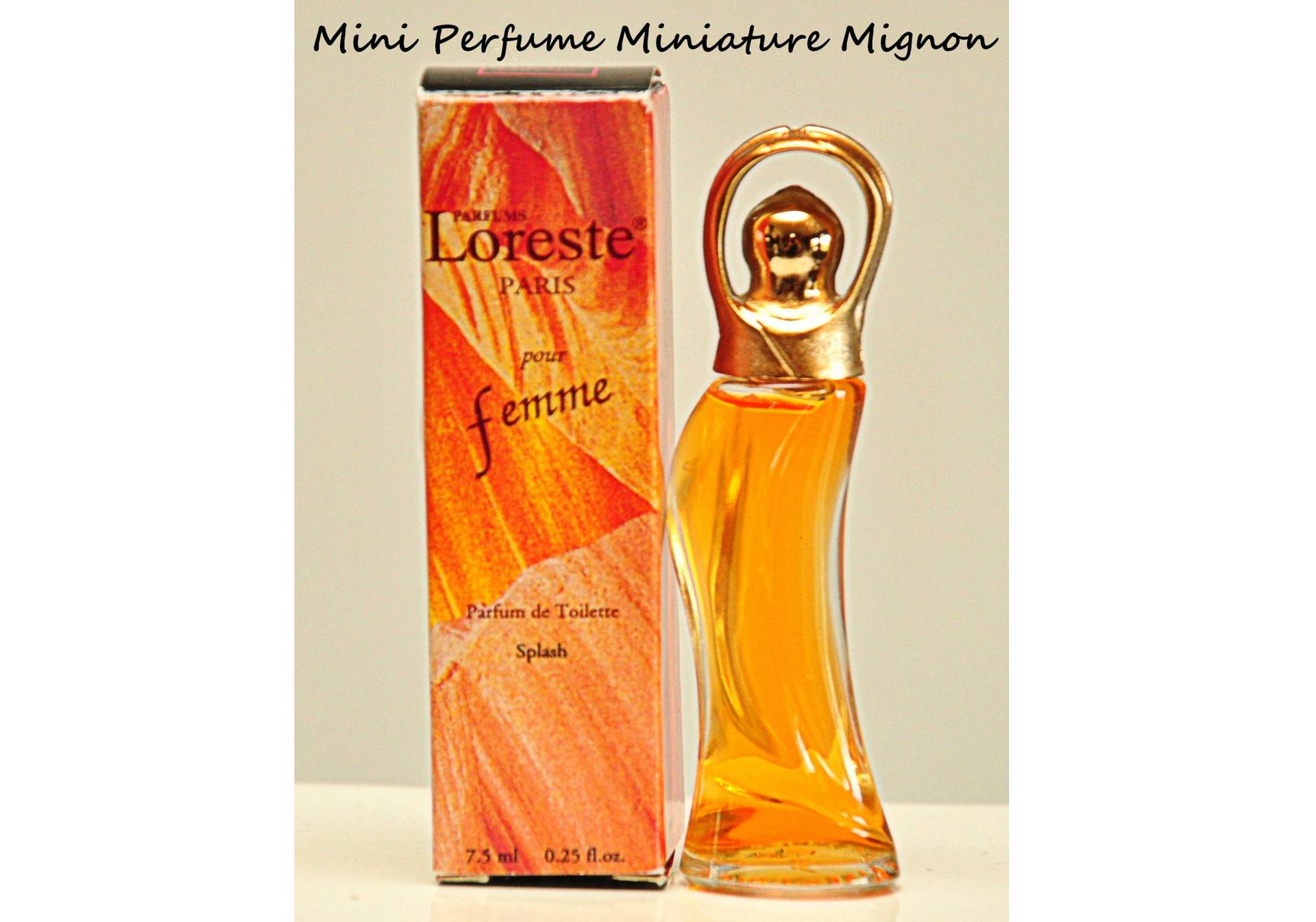 Loreste Pour Femme Von Parfums Parfum De Toilette Pdt 7, 5 Ml Miniatur Splash Non Spray Damenparfüm Sehr Seltener Jahrgang 1993 von Etsy - YourVintagePerfume