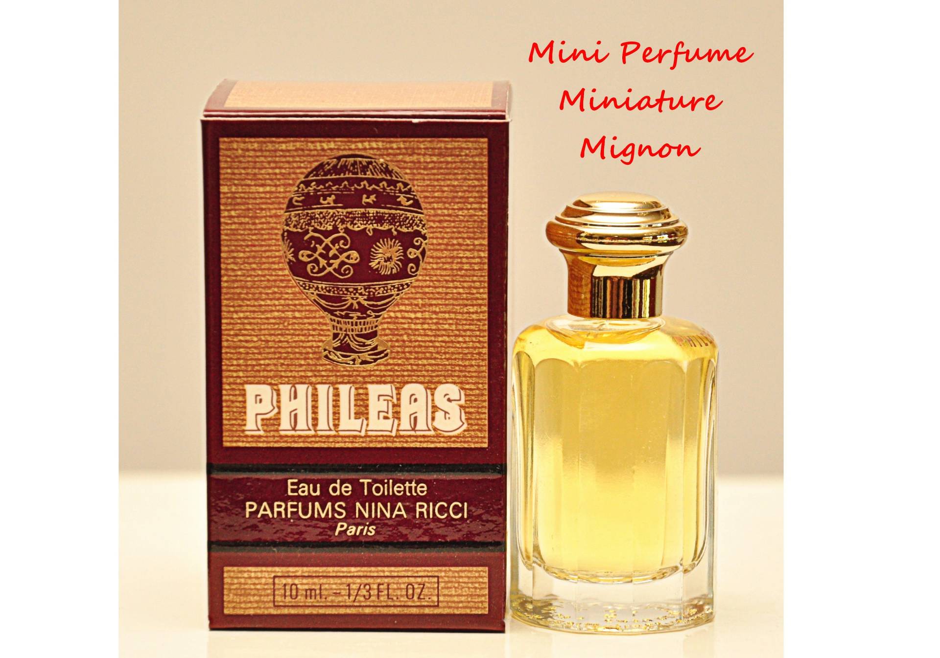 Miniatur Nina Ricci Phileas Eau De Toilette 10Ml Herrenparfüm Seltener Vintage 1984 von Etsy - YourVintagePerfume
