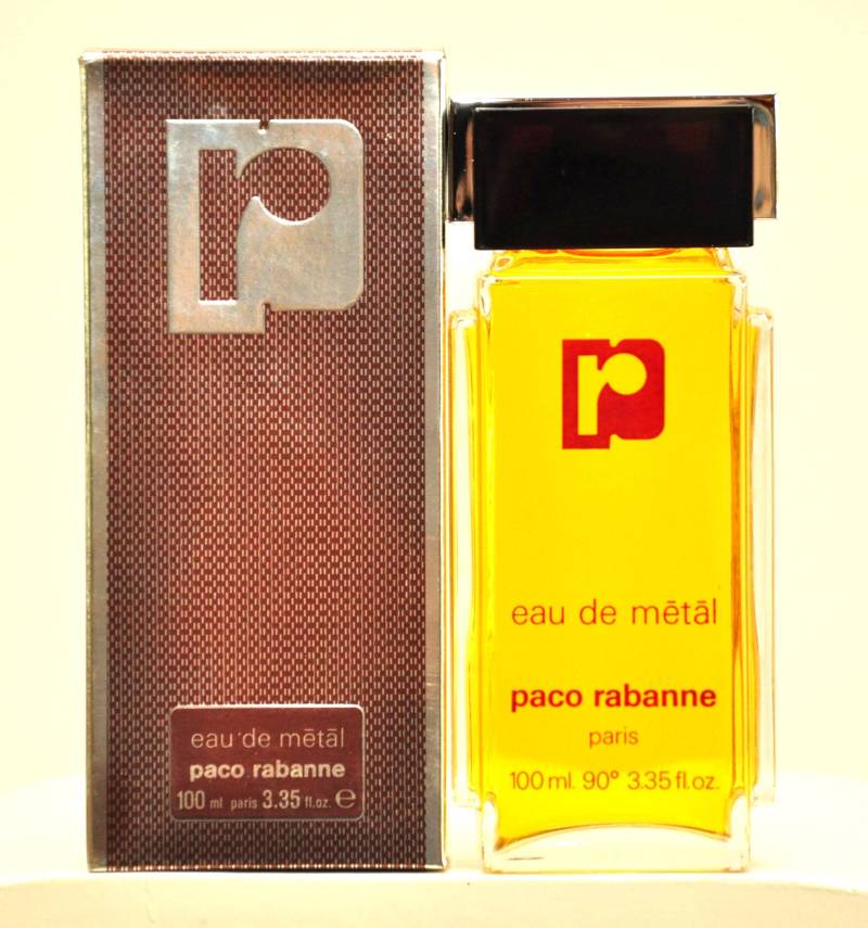 Paco Rabanne Eau De Metal Toilette Edt 100 Ml Splash No Spray Damenparfüm Sehr Selten Vintage 1986 Paco Rabanne Eau De Metal Toilette Edt 100 Ml Splash No Spray Damenparfüm Sehr Selten Vintage 1986 von Etsy - YourVintagePerfume