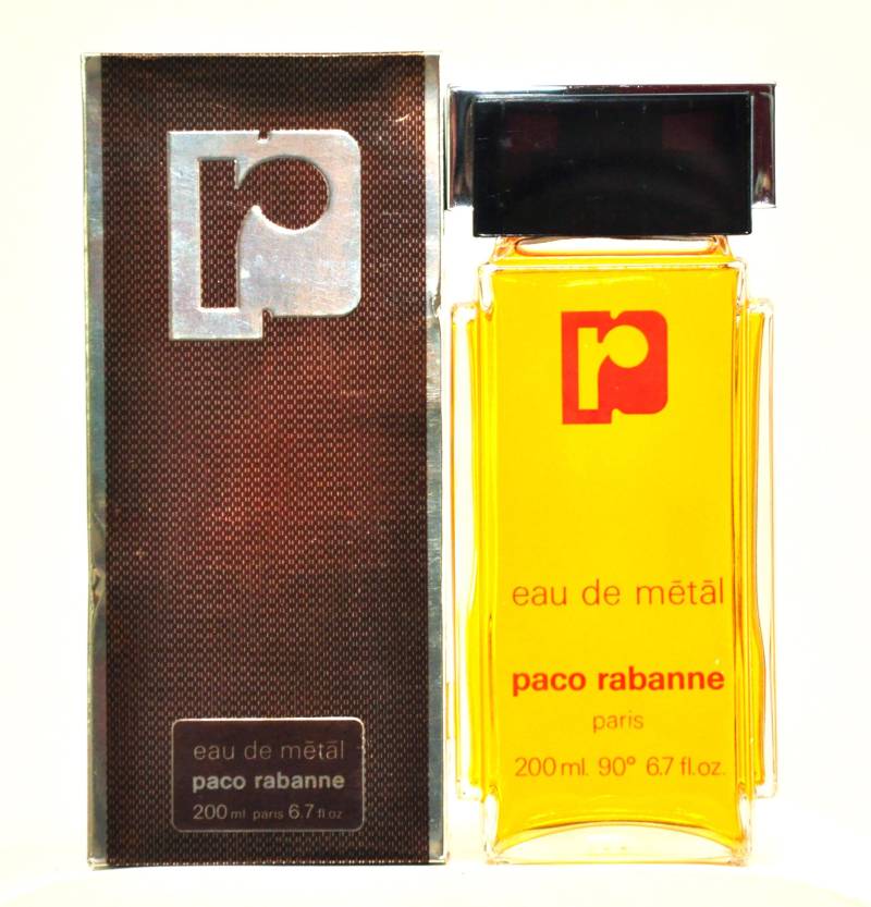 Paco Rabanne Eau De Metal Toilette Edt 200 Ml Splash No Spray Damenparfüm Sehr Selten Vintage 1986 Paco Rabanne Eau De Metal Toilette Edt 200 Ml Splash No Spray Damenparfüm Sehr Selten Vintage 1986 von Etsy - YourVintagePerfume