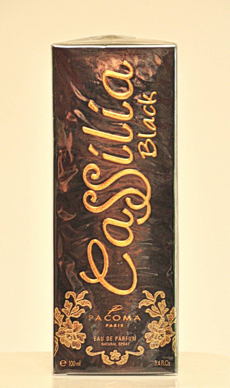 Pacoma Créateur Parfumeur Paris Cassilia Black Eau De Parfum 100 Ml Spray Damenparfüm Sehr Selten Vintage 90Er Jahre Neu Versiegelt von Etsy - YourVintagePerfume