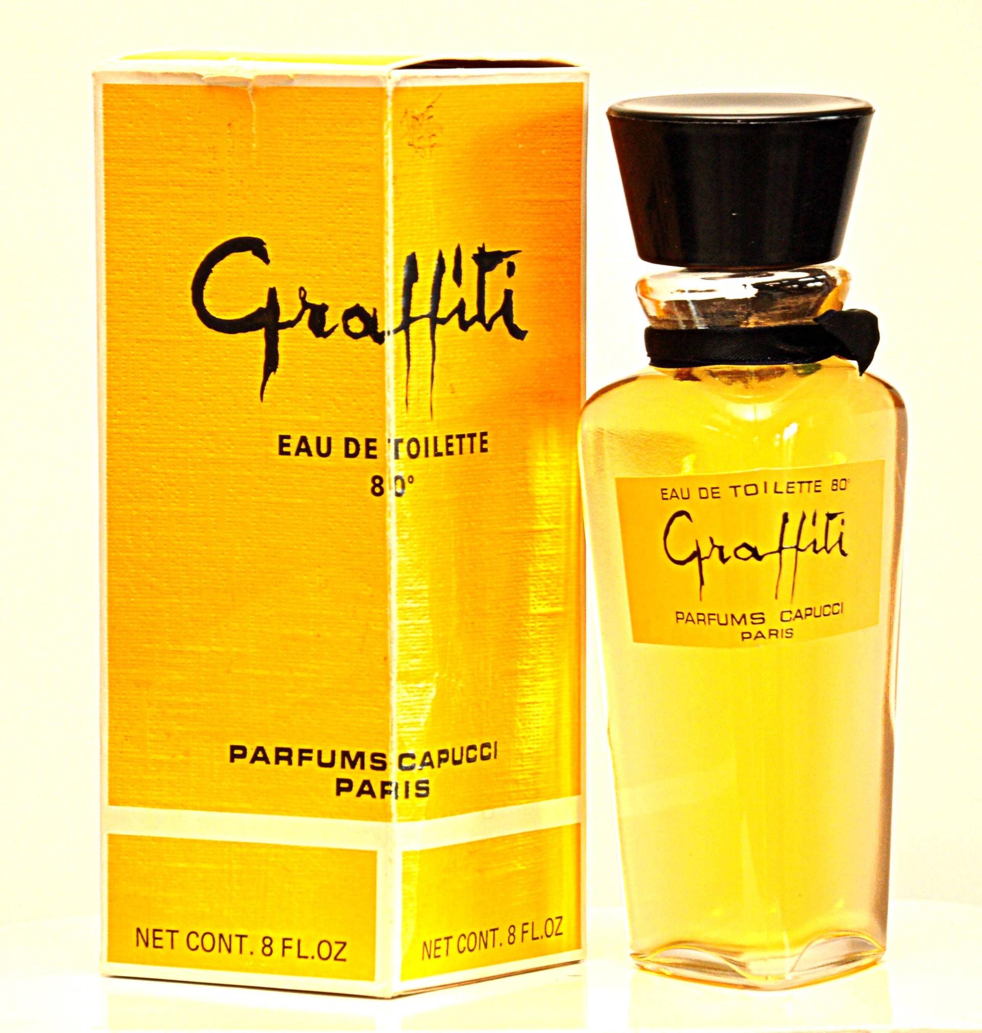 Parfums Capucci Graffiti Eau De Toilette Edt 240Ml Splash Non Spray Damenparfüm Seltenes Vintage 1963 von Etsy - YourVintagePerfume