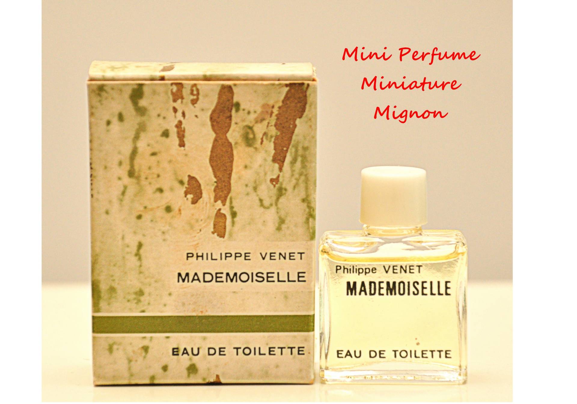 Philippe Venet Mademoiselle Eau De Toilette Edt 4Ml Miniatura Splash Non Spray Damenparfüm Seltener Jahrgang 1965 von Etsy - YourVintagePerfume