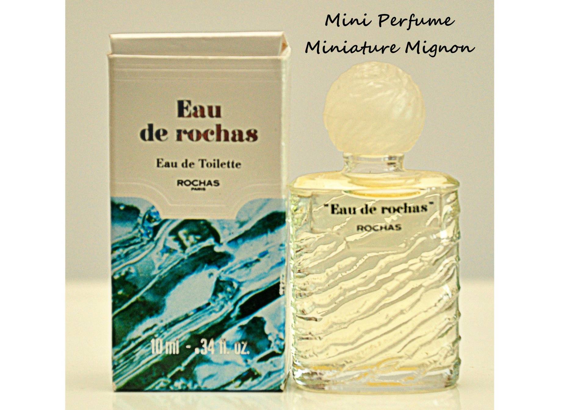 Rochas Eau De Toilette Edt 10 Ml Miniatur Splash Non Spray Damenparfüm Seltene Vintage 1970Er 90Er Version von Etsy - YourVintagePerfume