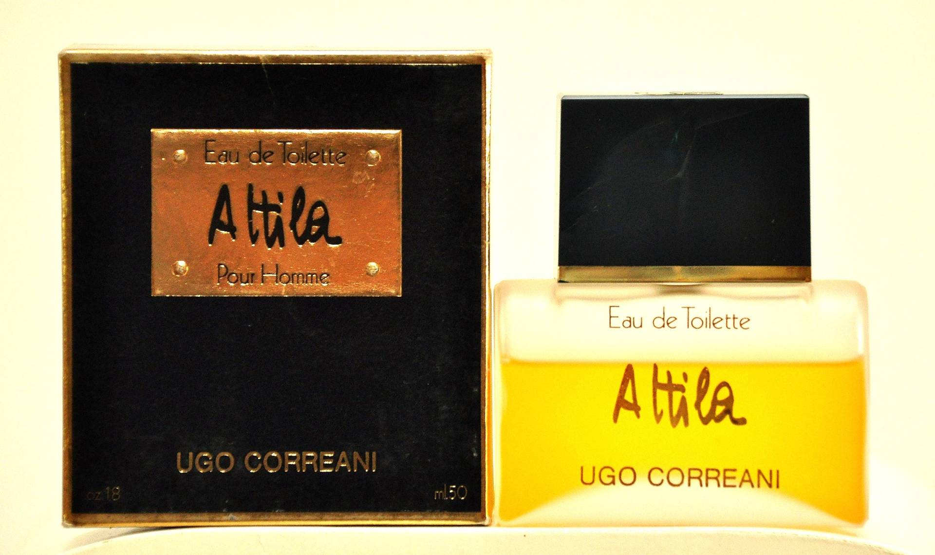 Ugo Correani Attila Eau De Toilette Pour Homme Edt 50 Ml Splash No Spray Herrenparfüm Sehr Selten Vintage 1982 Ugo Correani Attila Eau De Toilette Pour Homme Edt 50 Ml Splash No Spray Herrenparfüm Sehr Selten Vintage 1982 von Etsy - YourVintagePerfume
