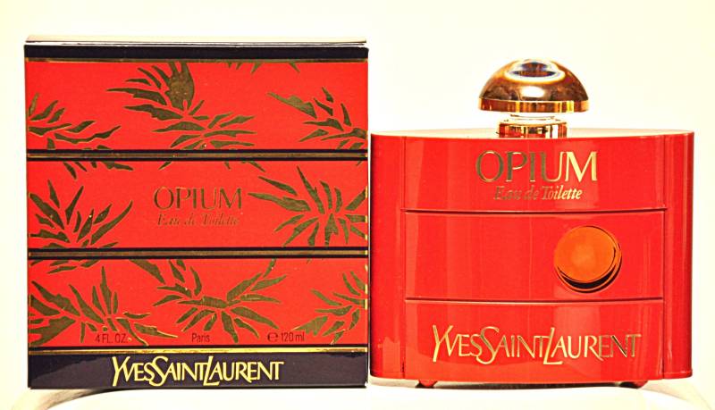 Yves Saint Laurent Opium Eau De Toilette Edt 120Ml Splash Non Spray Damenparfüm Sehr Selten Vintage 1977 Erste Version Pre Barcode von Etsy - YourVintagePerfume