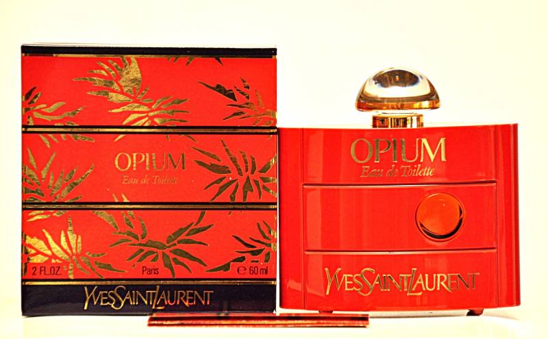 Yves Saint Laurent Opium Eau De Toilette Edt 60Ml Splash Non Spray Damen Parfüm Sehr Selten Vintage 1977 Erste Version Pre Barcode Neu von Etsy - YourVintagePerfume
