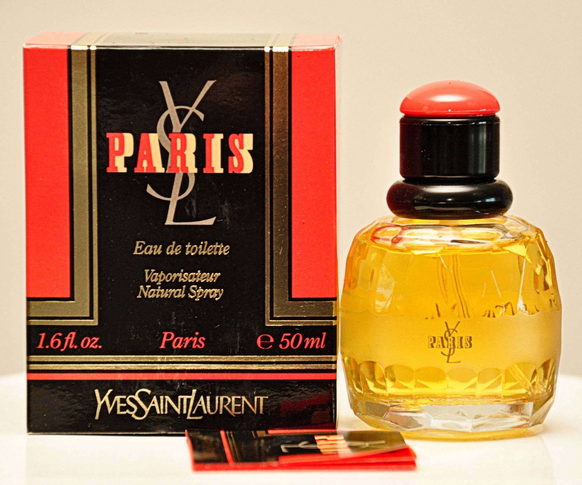 Yves Saint Laurent Paris Eau De Toilette Edt 50Ml Parfüm Spray Frau Rare Vintage 1983 von Etsy - YourVintagePerfume