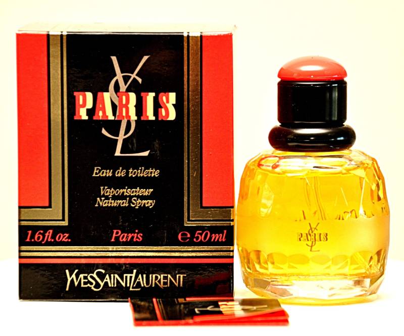 Yves Saint Laurent Paris Eau De Toilette Edt 50Ml Spray Damen Parfüm Selten Vintage 1983 von Etsy - YourVintagePerfume